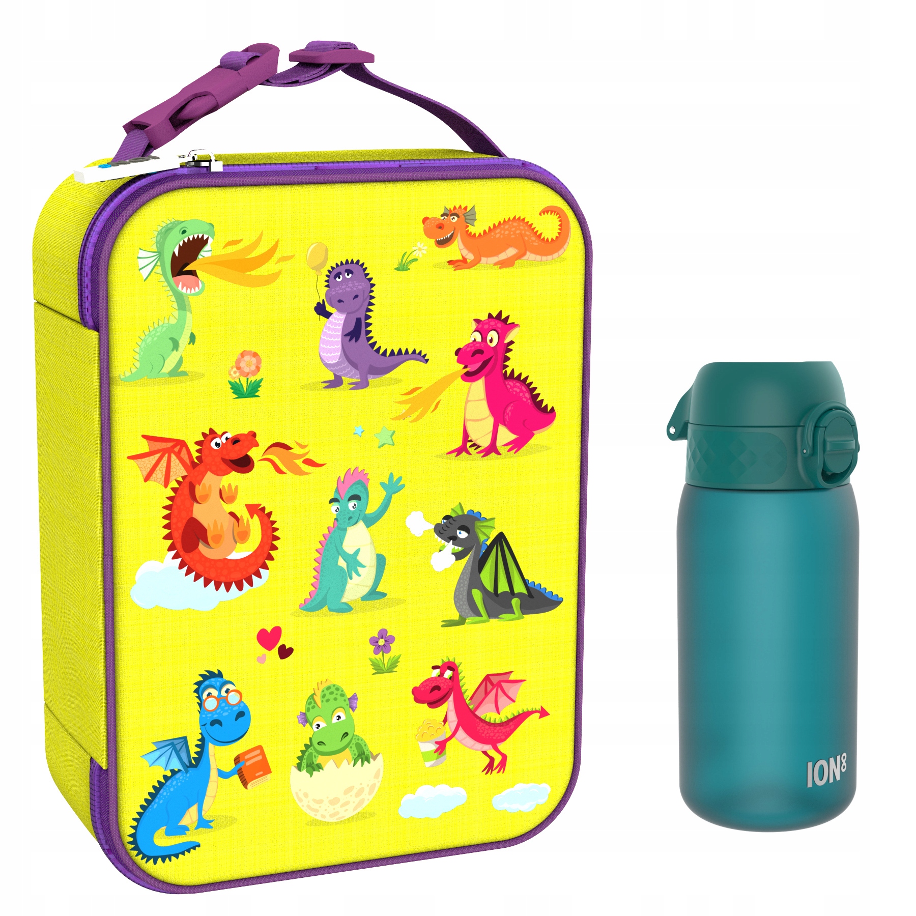 Lahev Na Pití 0,35 L Termotaška Na Lunch Bag Snídaňová Taška ION8