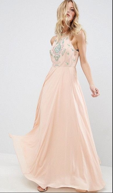 Zdobené Koktejlové Šaty S Korálky, Design 38 M