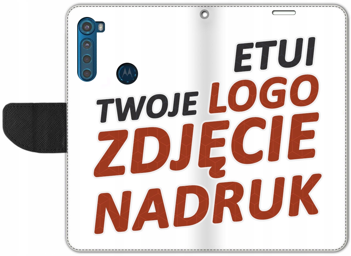 

Etui Nadruk Twoje Foto Do Motorola One Fusion+