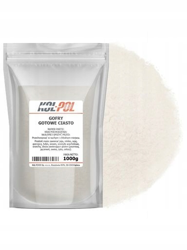 Levně Těsto Na Vafle 1 kg Hotová směs na vafle, křupavé a rychlé