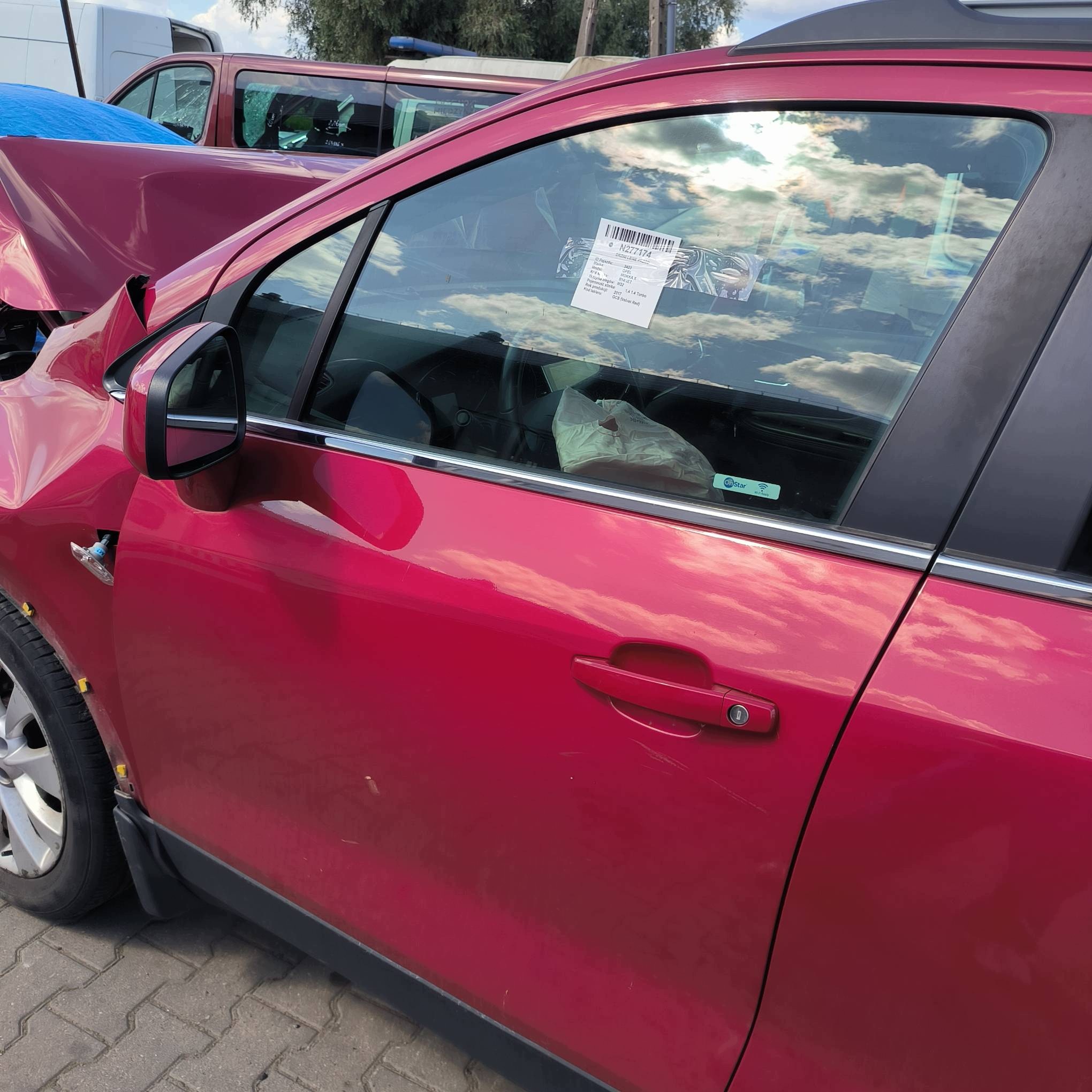 door left front GCS OPEL MOKKA X