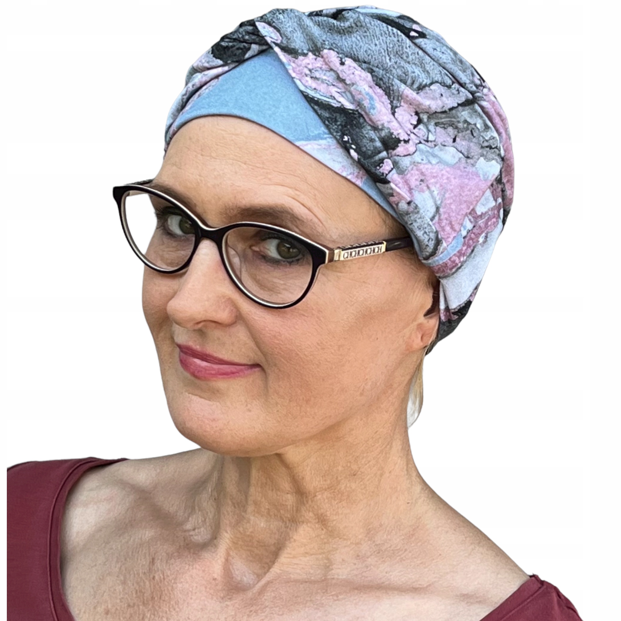 

Turban Sara BM-302 marmurek turbany czapki chusty