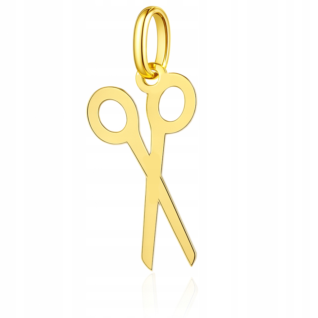 Zlatý nůžkový přívěsek Pr. 585