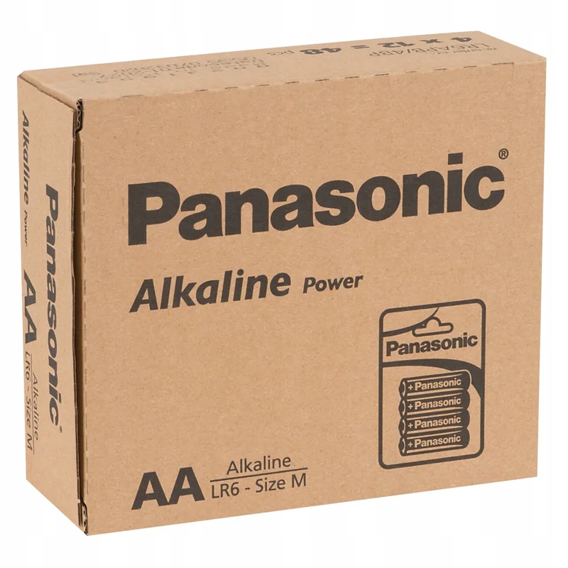 bateria PANASONIC  LR6 ALKALICZNA 48szt. baterii  blister — 3