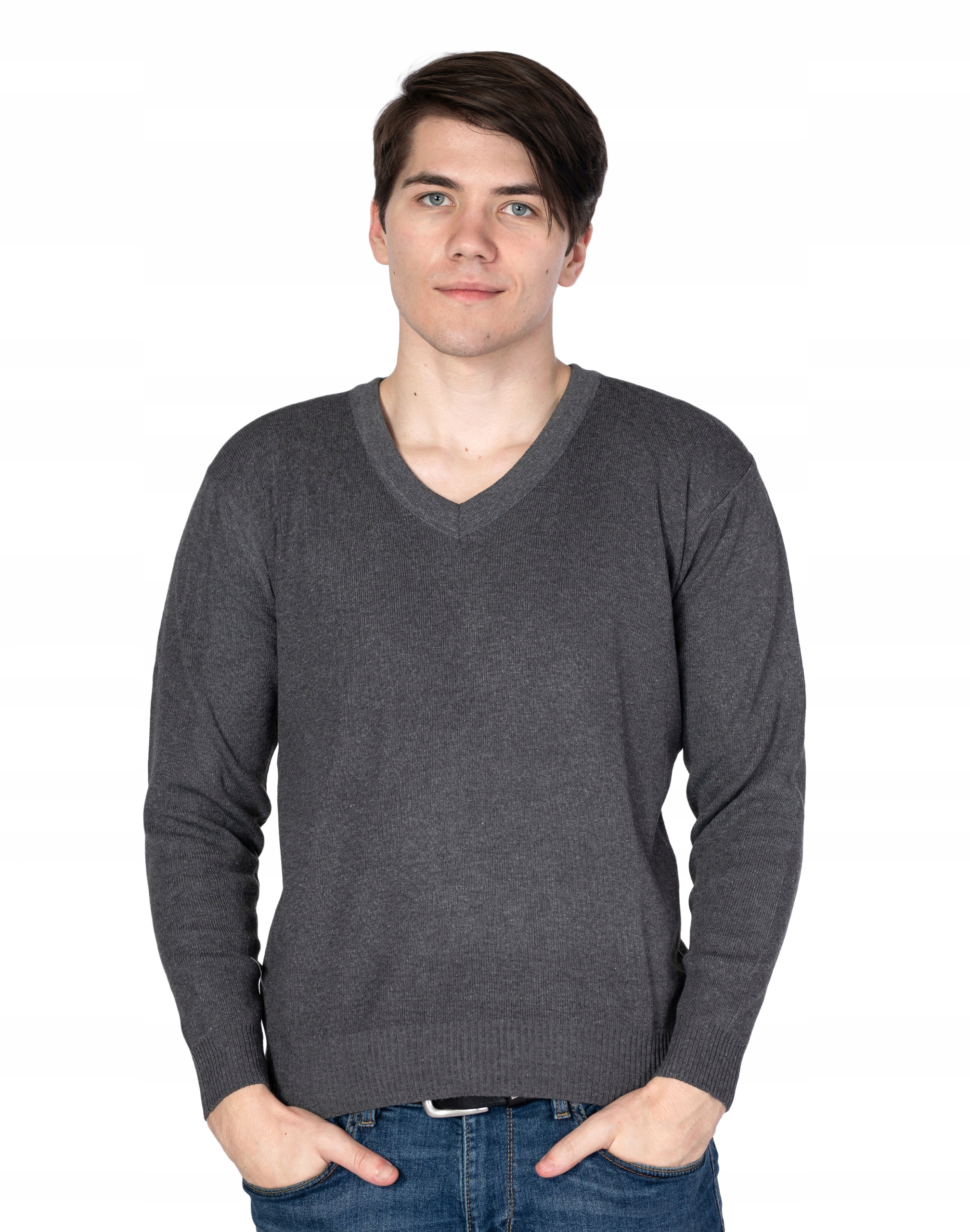 

Sweter Męski w Serek Swetry Męskie 2313-01 r 3XL