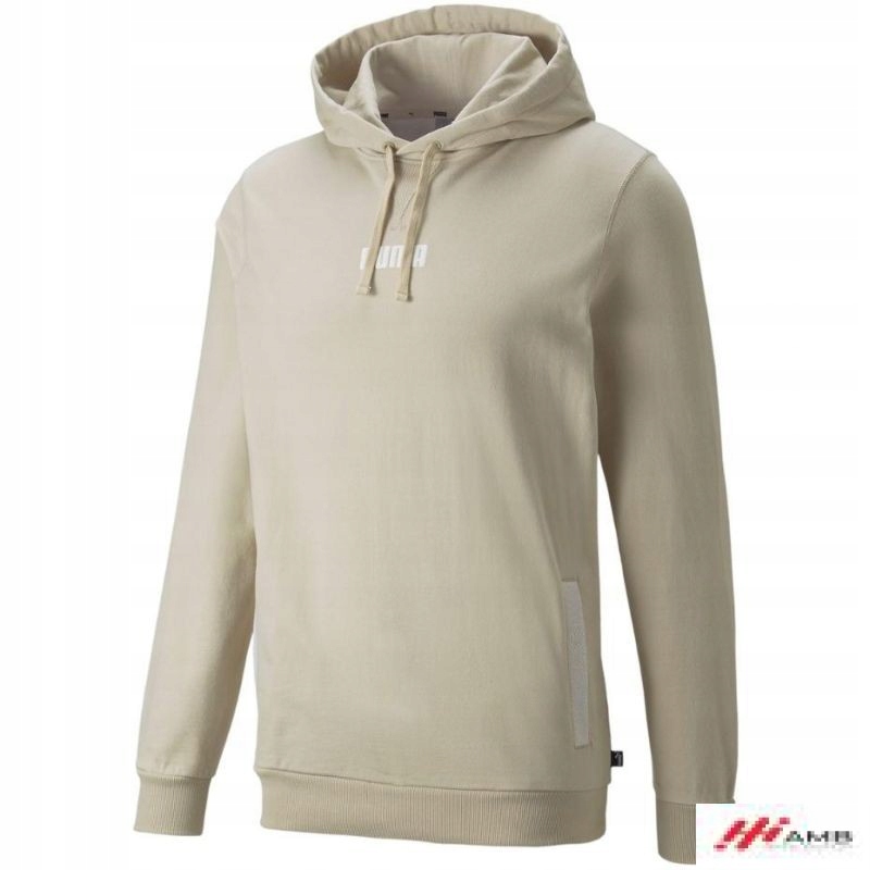 Pánská mikina mikina s kapucí Puma Modern Basics Tr Putty béžová vel. M