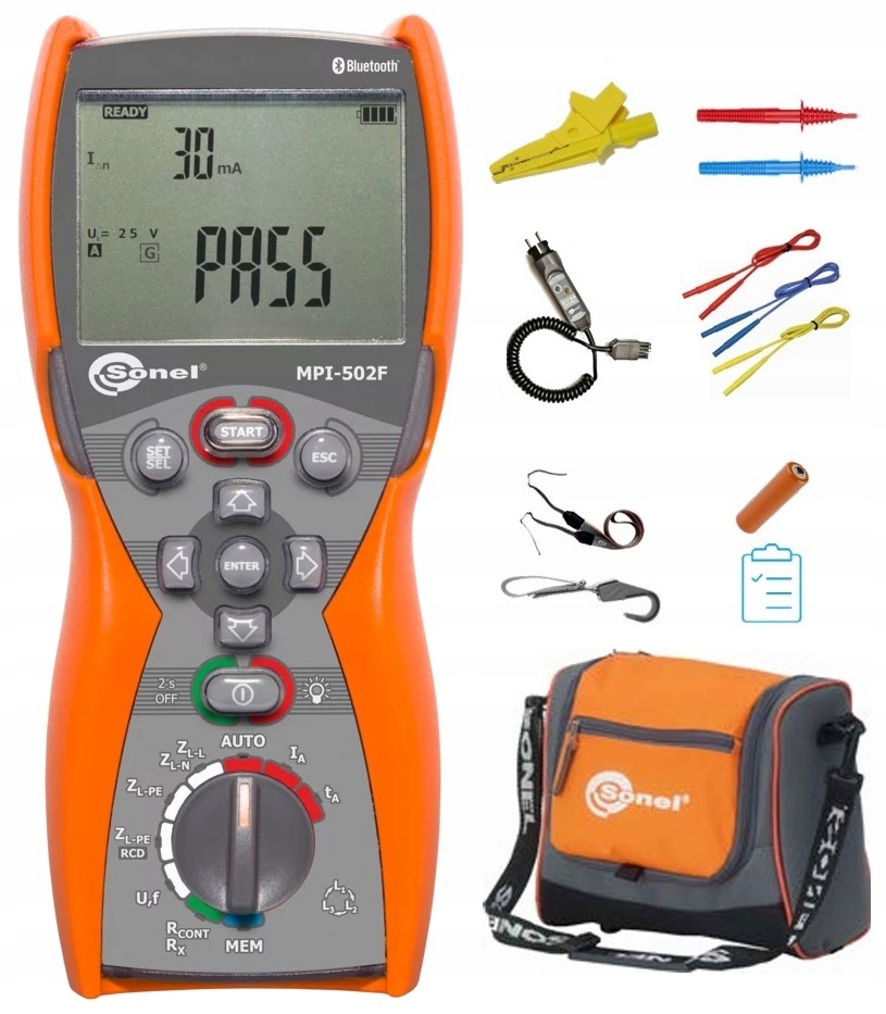 Miernik wielofunkcyjny Sonel MPI-502F z certyfikatem WMPLMPI502F