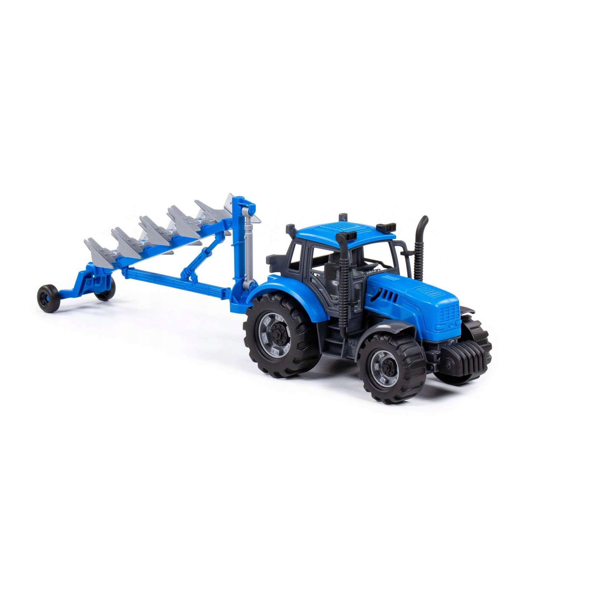 TRAKTOR Z NAPĘDEM PŁUGIEM MASZYNĄ ROLNICZĄ CIĄGNIK Model Progress