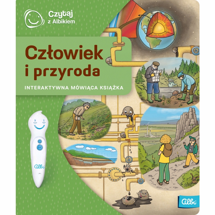 CZYTAJ Z ALBIKIEM CZŁOWIEK I PRZYRODA Wydawnictwo Albi