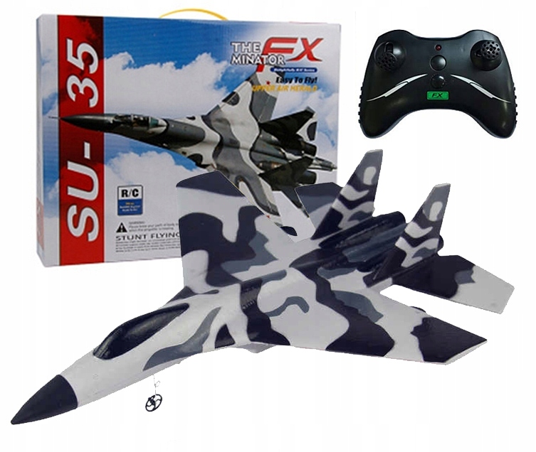 

Samolot Zdalnie Sterowany SU-35 Odrzutowiec FX820