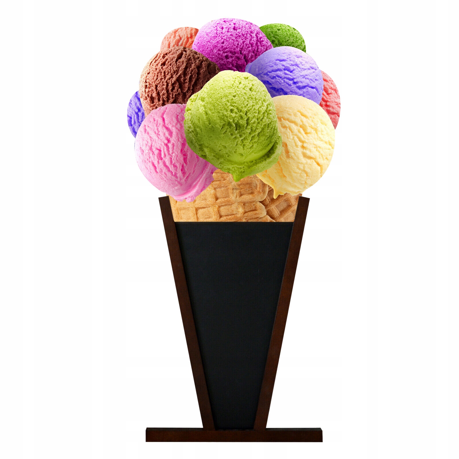 POTYKACZ WODOODPORNY LODY GAŁKI STOJAK REKLAMOWY Marka Feniks