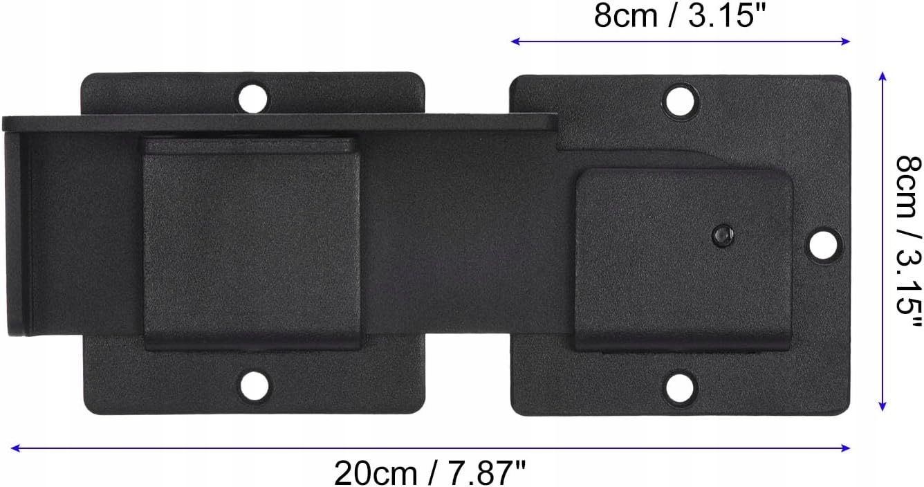 3x Zámek pro skládací bránu Quarkzman 7,8 palců s otvorem pro visací zámek