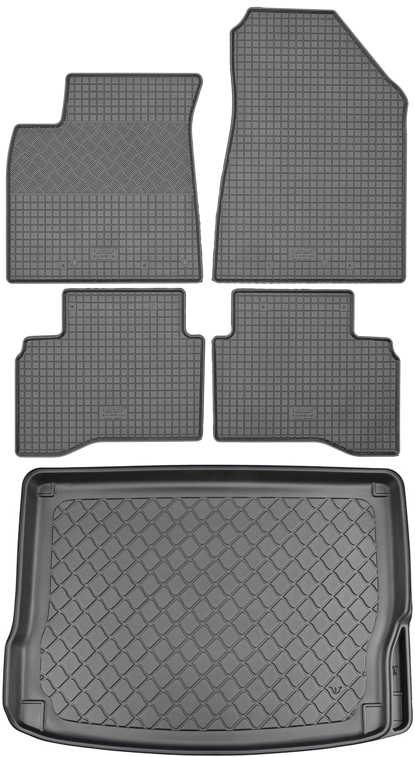 Kia Niro Hybrid Niro Phev 2016 Koberce rohož