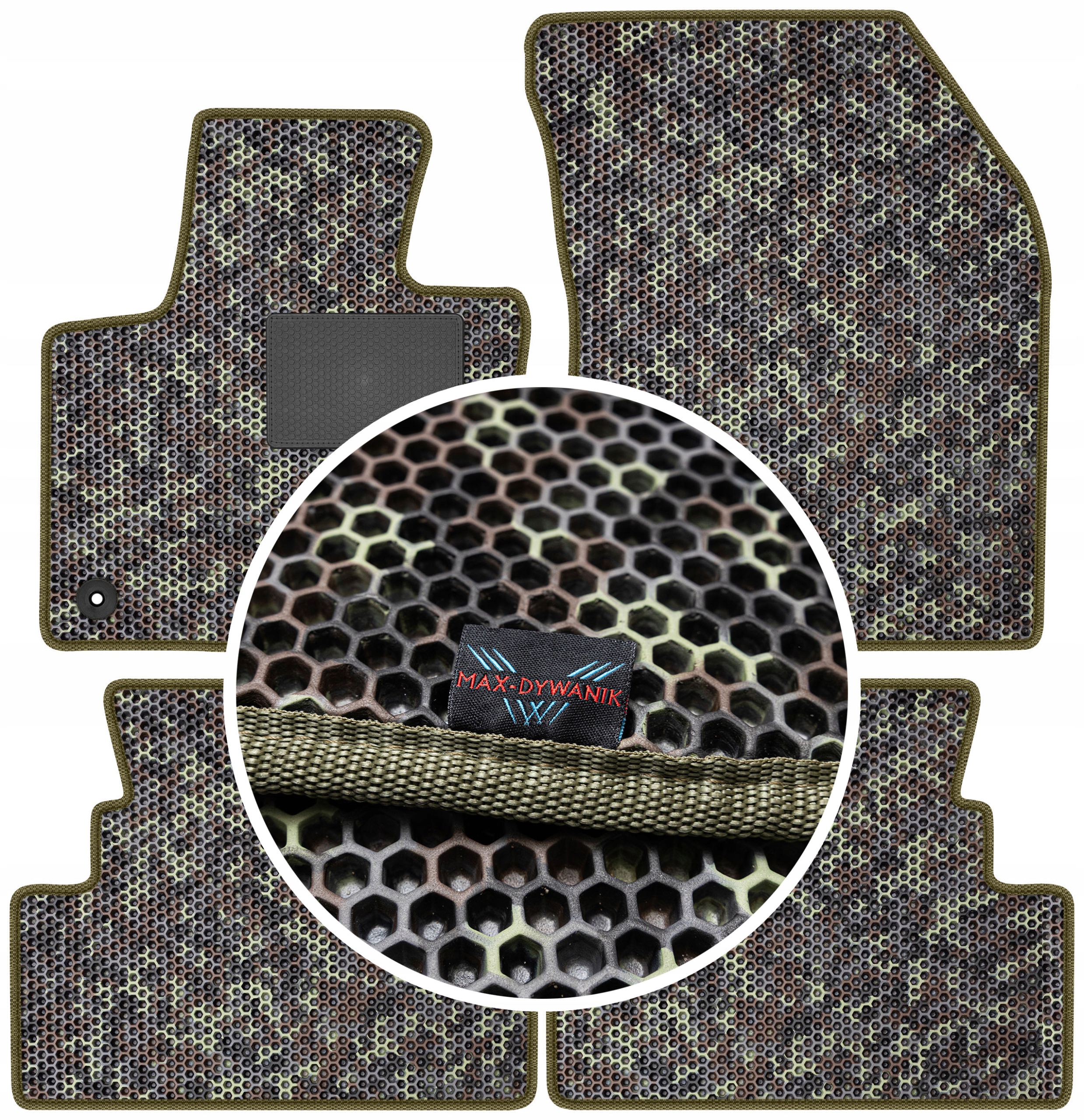 Peugeot 3008 II 2016- Gumové rohože Eva Moro