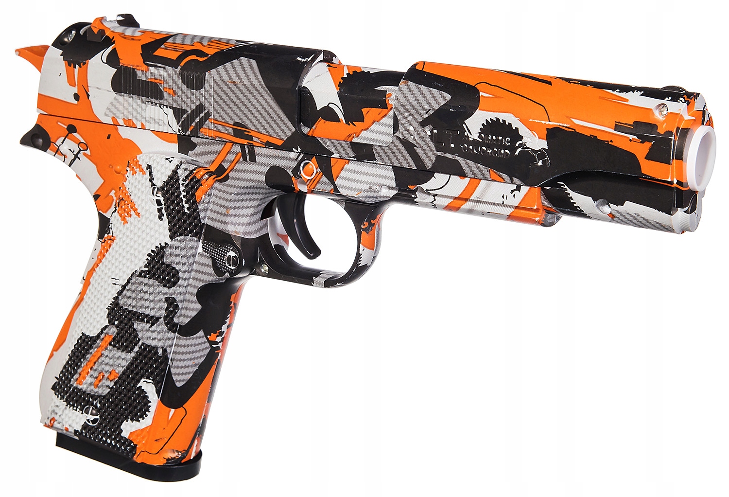 PISTOLET COLT BEZPIECZNE NABOJE PIANKI EVA STRZAŁKI WYPADAJĄCA ŁUSKA Certyfikaty, opinie, atesty CE