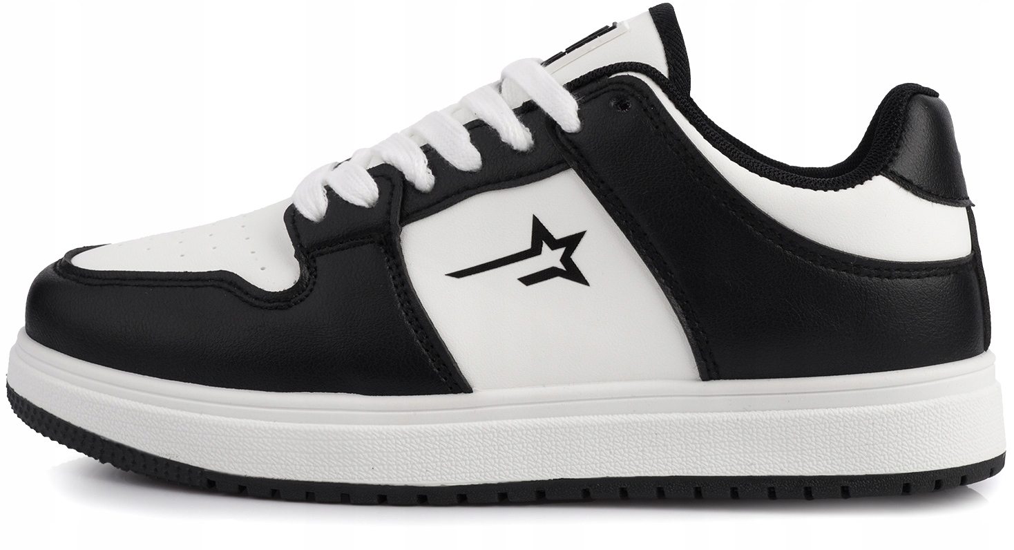 BIG STAR DAMSKIE BIAŁO-CZARNE SNEAKERSY BUTY SPORTOWE EKOSKÓRA r. 38 Marka Big Star