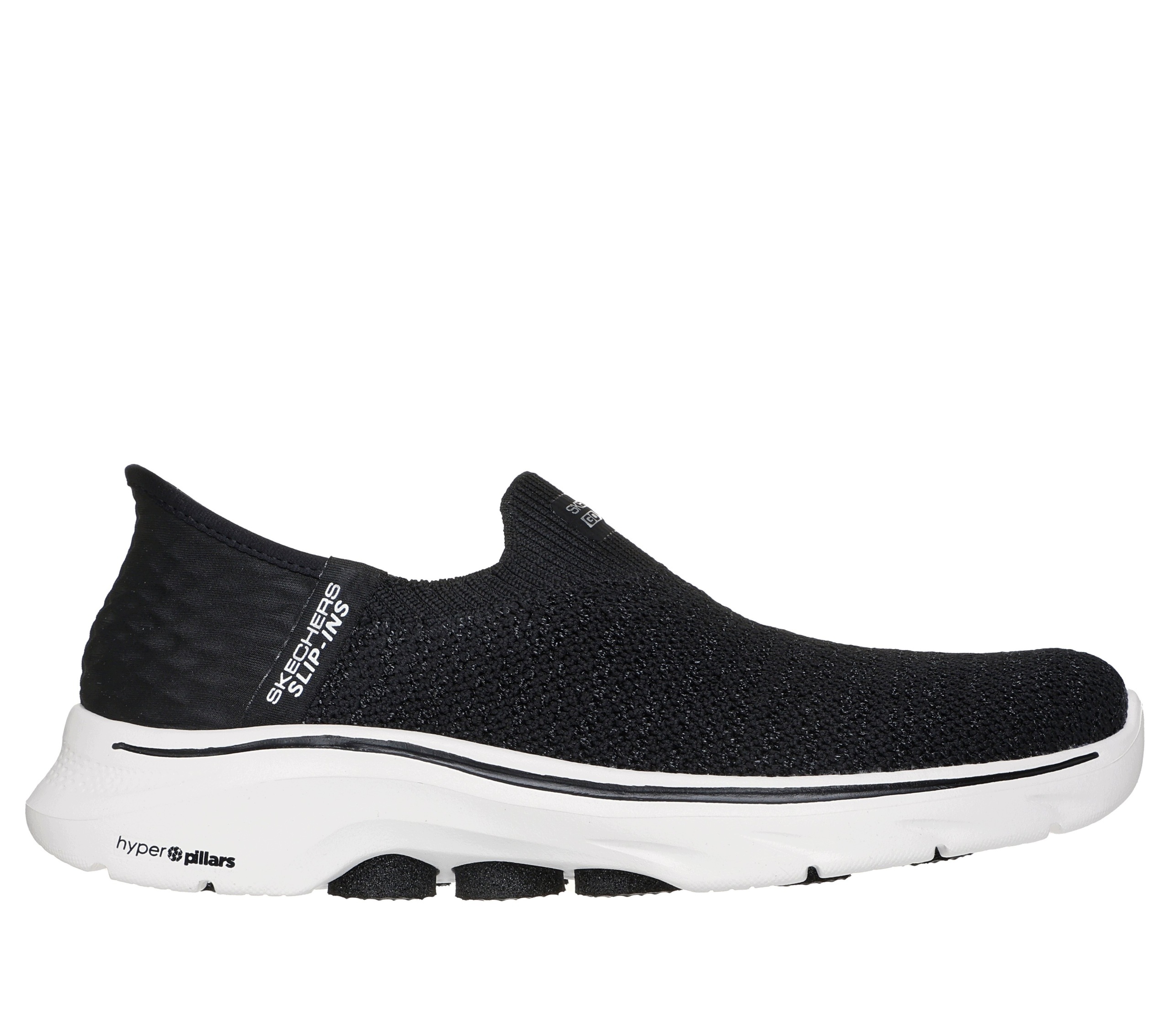 Dámské boty Skechers Slip-ins: Go Walk 7 Springtime černo/bílé 12521