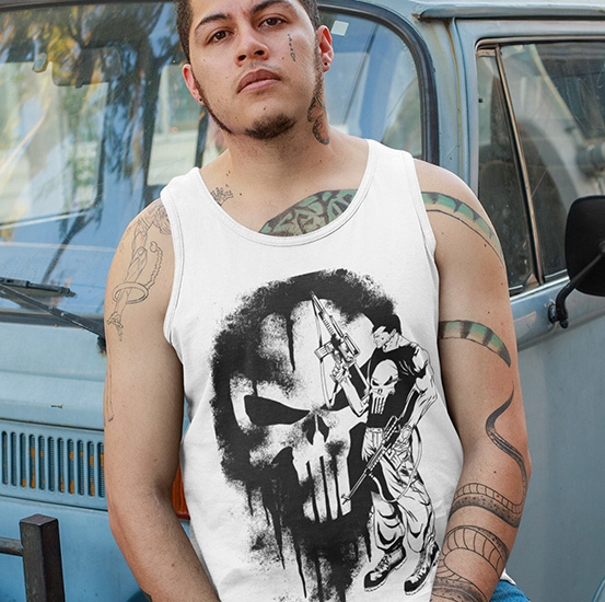 TANK TOP PUNISHER 3 Marka inna