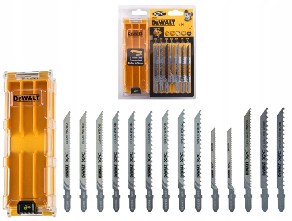 

Zestaw brzeszczotów DeWalt 14 szt DT2298