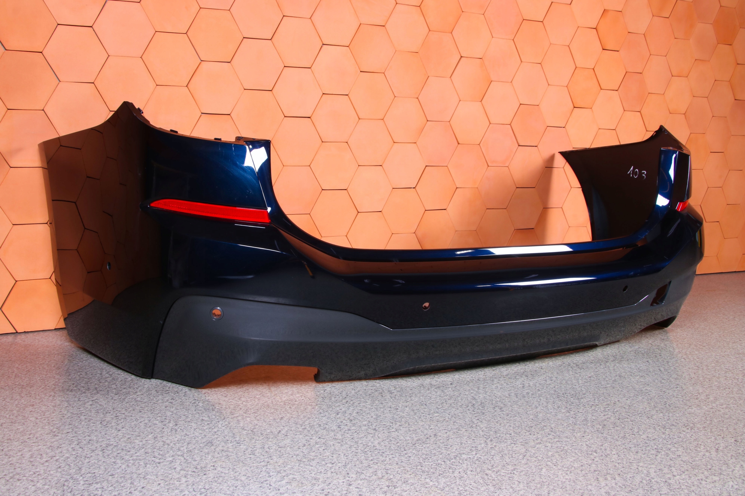 BMW 6 G32 LCI m-packet bumper rear part rear 6xPDC 416