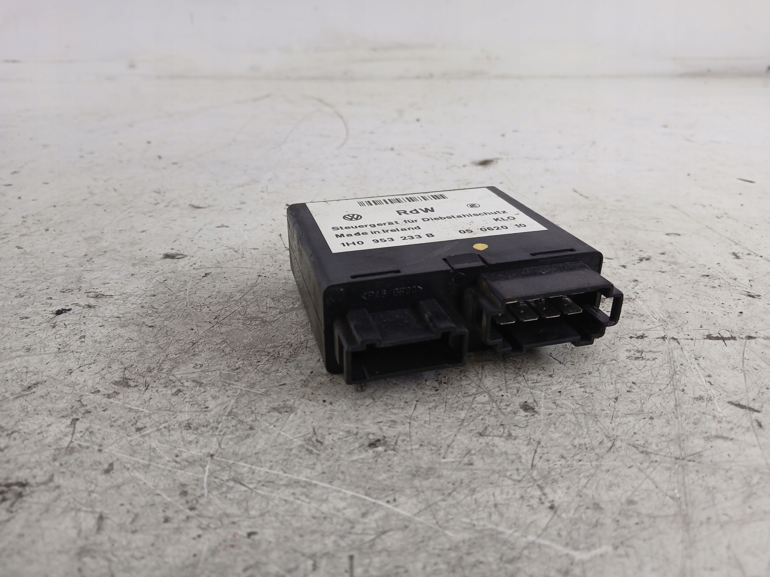VW GOLF III Centralina modulo Della serratura Centrale 1H0953233B