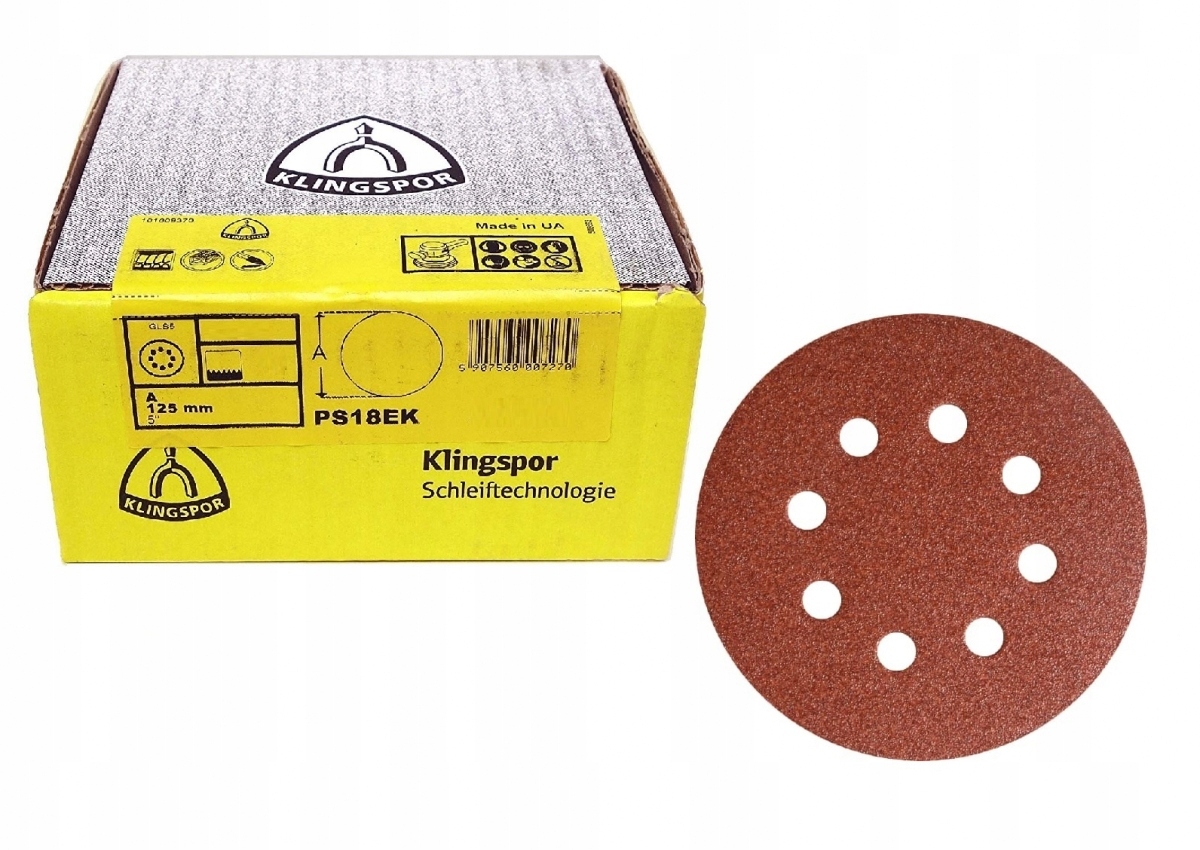 

Krążek ścierny na rzep Klingspor 270552 125mm 180