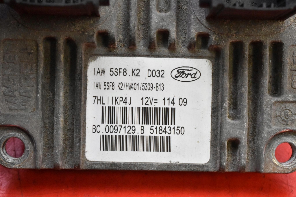 control unit computer of the engine 51843150 FORD KA MK2 1.2 8V 69 KM 08-20