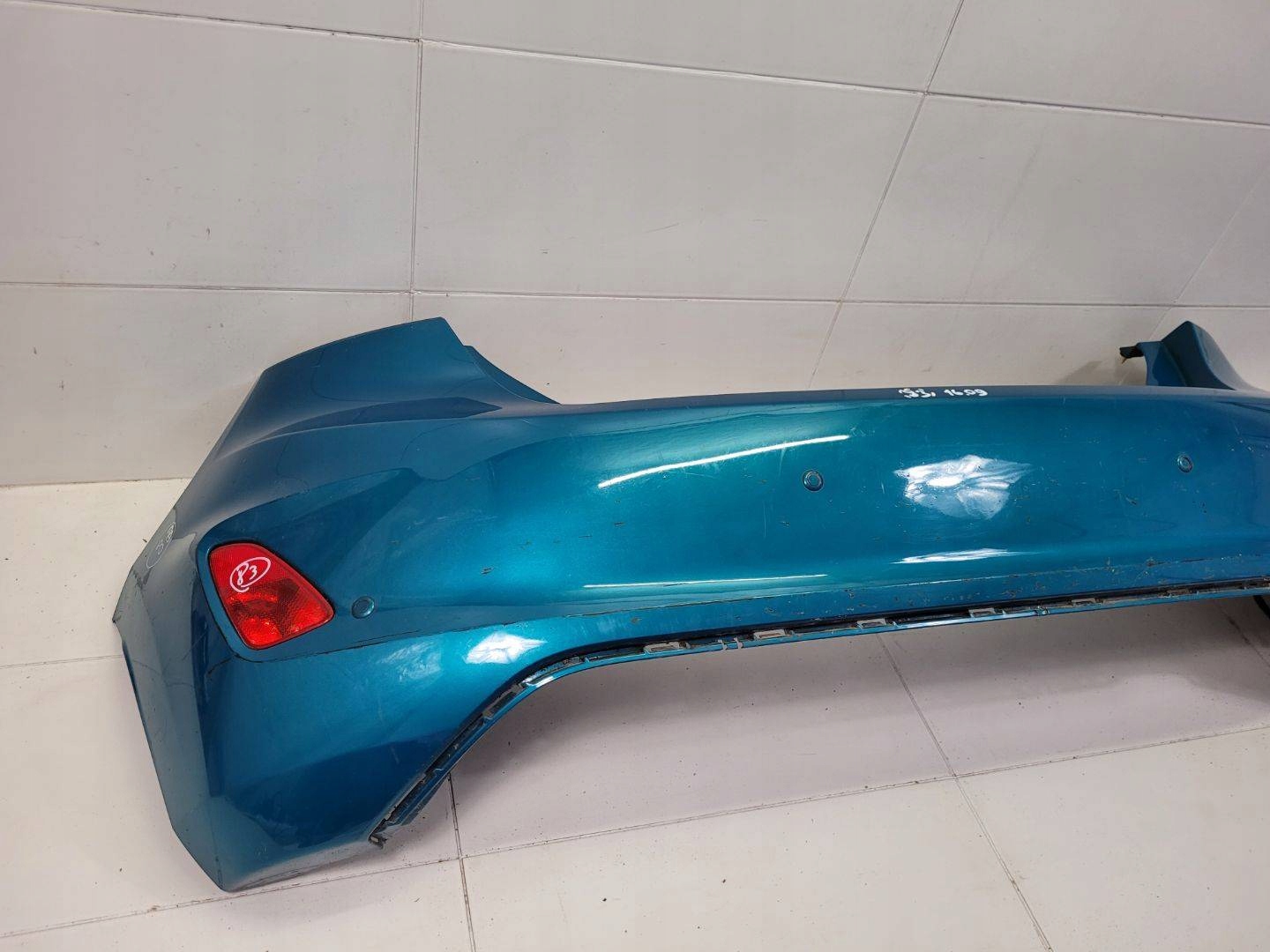 bumper rear Ford Fiesta 7 2019 H1BB-17906-A1