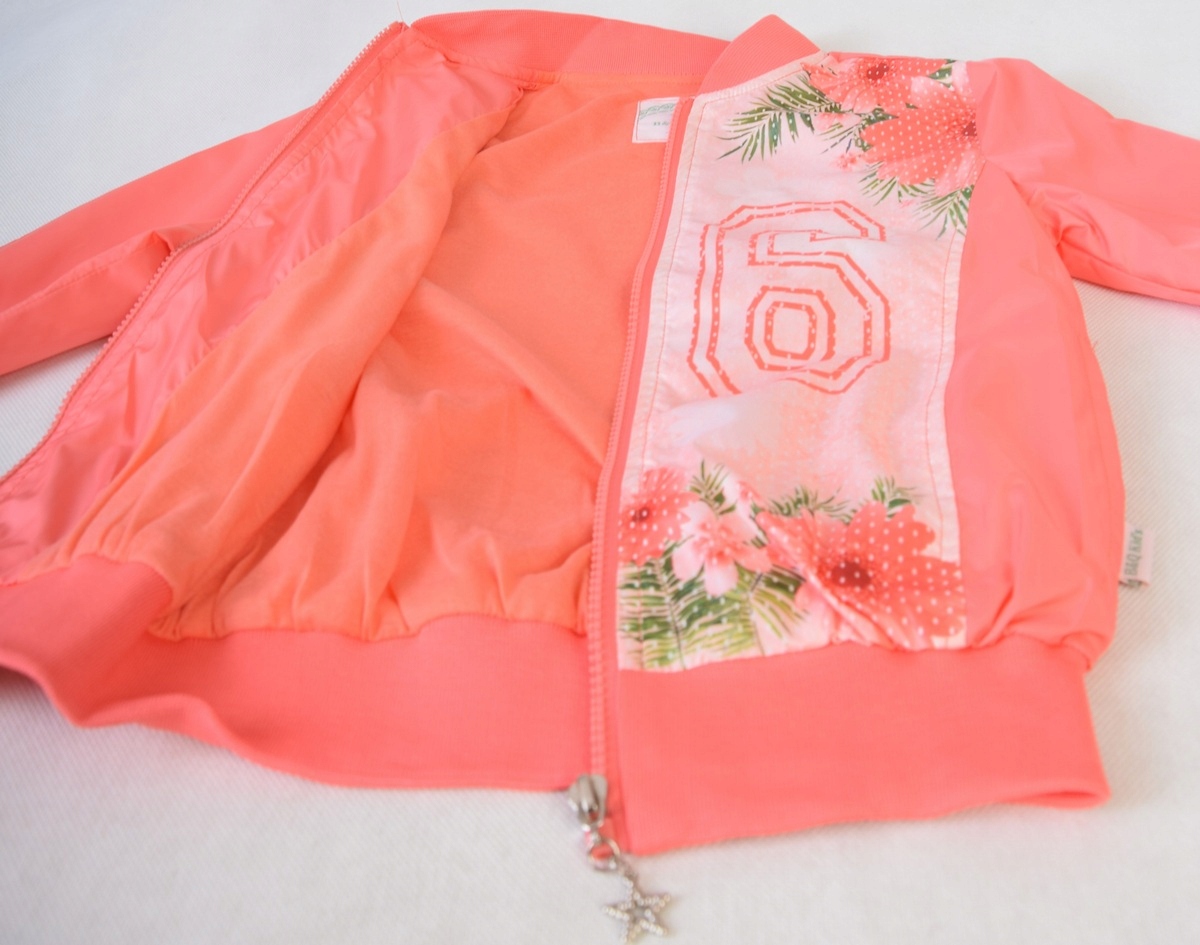 KURTKA WIOSENNA BQ 9943W P6 WIATRÓWKA 110/116 Płeć dziewczynki