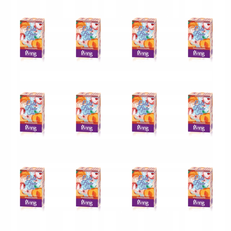 Irving Herbatka Na Zimno brzoskwinia liczi 20 torebek X12