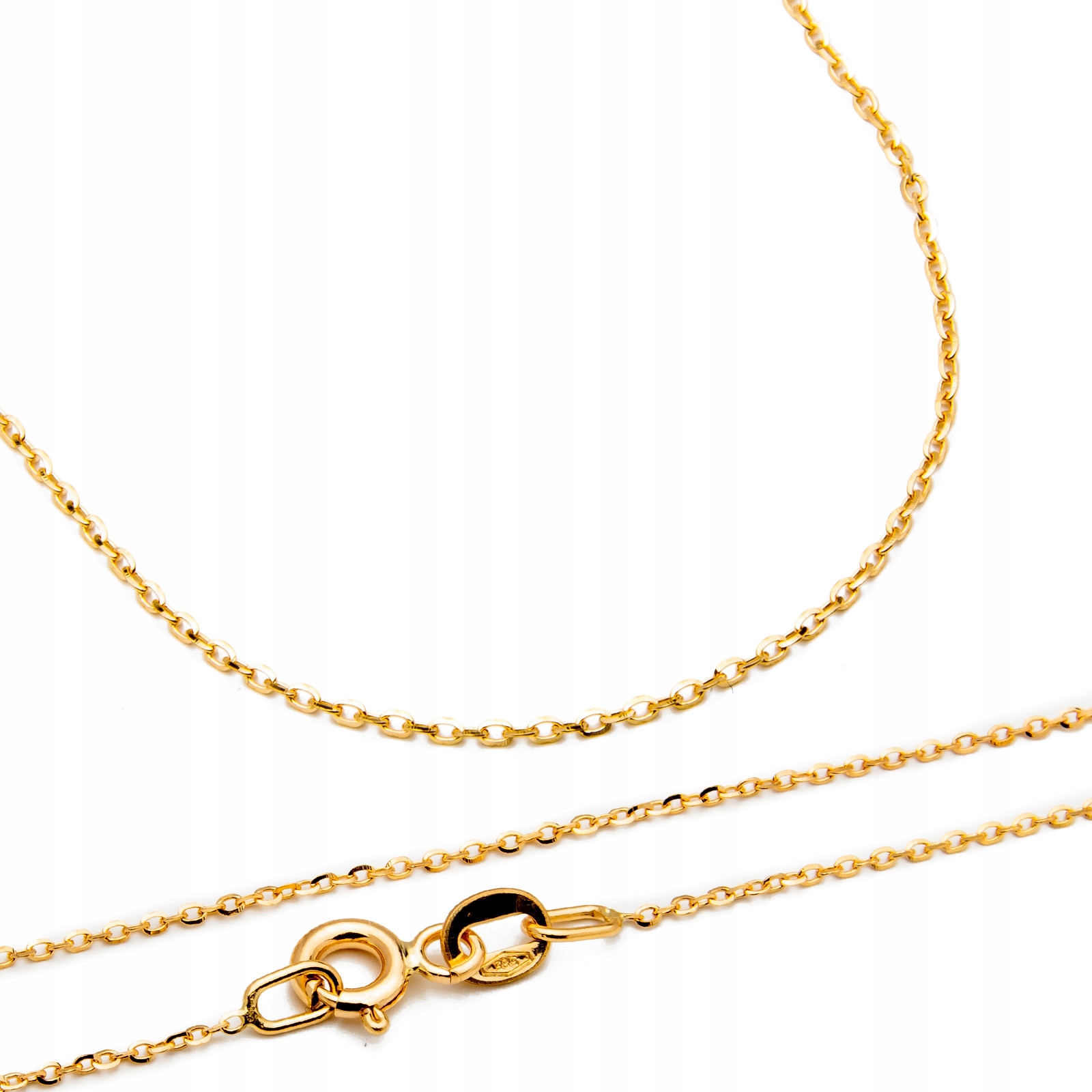 Zlatý řetízek 585 ankr klasický 45 cm