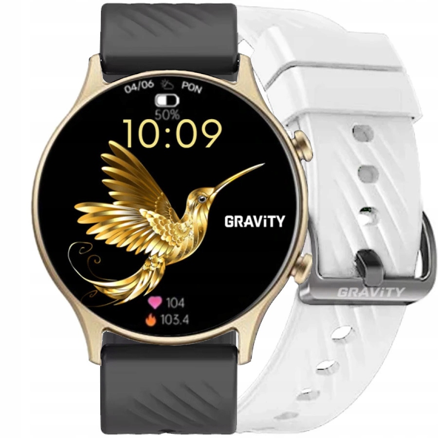 Dámské hodinky Chytré Hodinky Gravity S Hovory Krokoměrem A Pulzovou Hudbou