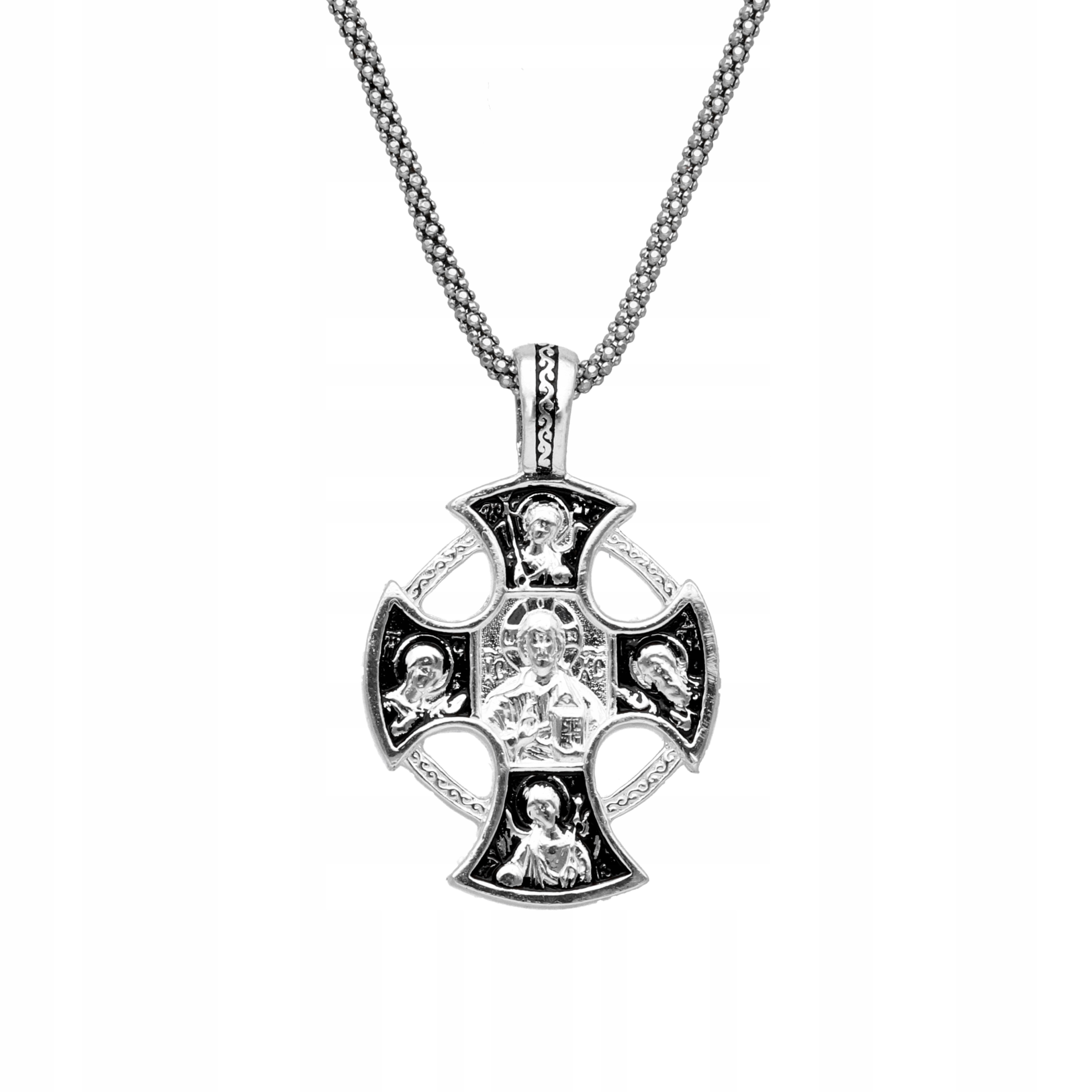 Pravoslavný kříž, oxidované stříbro