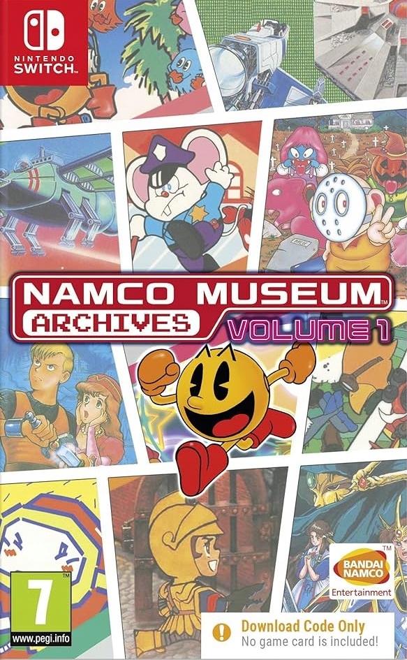 Namco Museum Archives Vol 1 Nintendo Switch Klucz