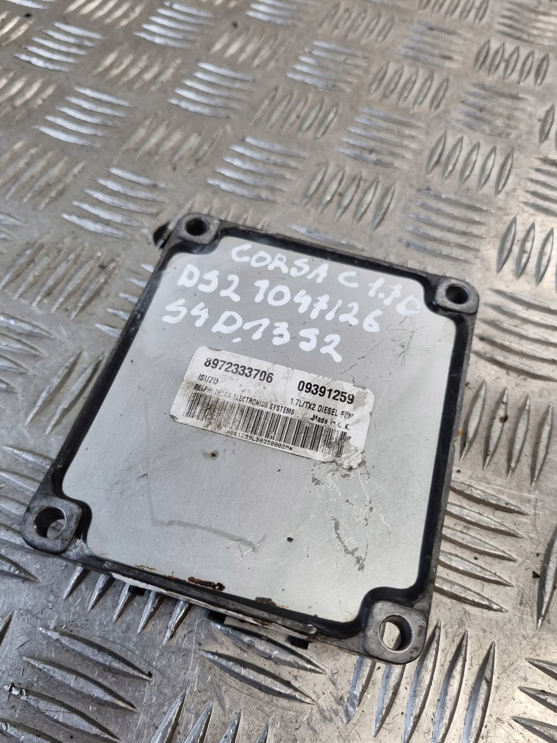 computer control unit of the engine CORSA C 1.7 D
