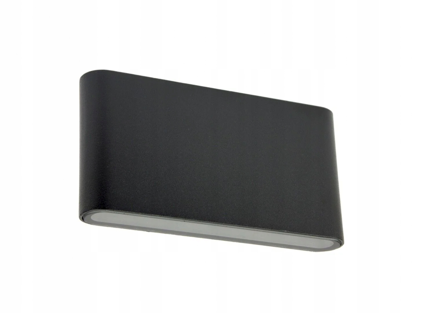 Venkovní nástěnné Led svítidlo černé, minimalistické, horní a dolní IP54 Su-ma