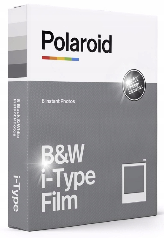 Wkład Polaroid I-Type 8 zdjęć B&W do aparatu Now Now+ OneStep I-2
