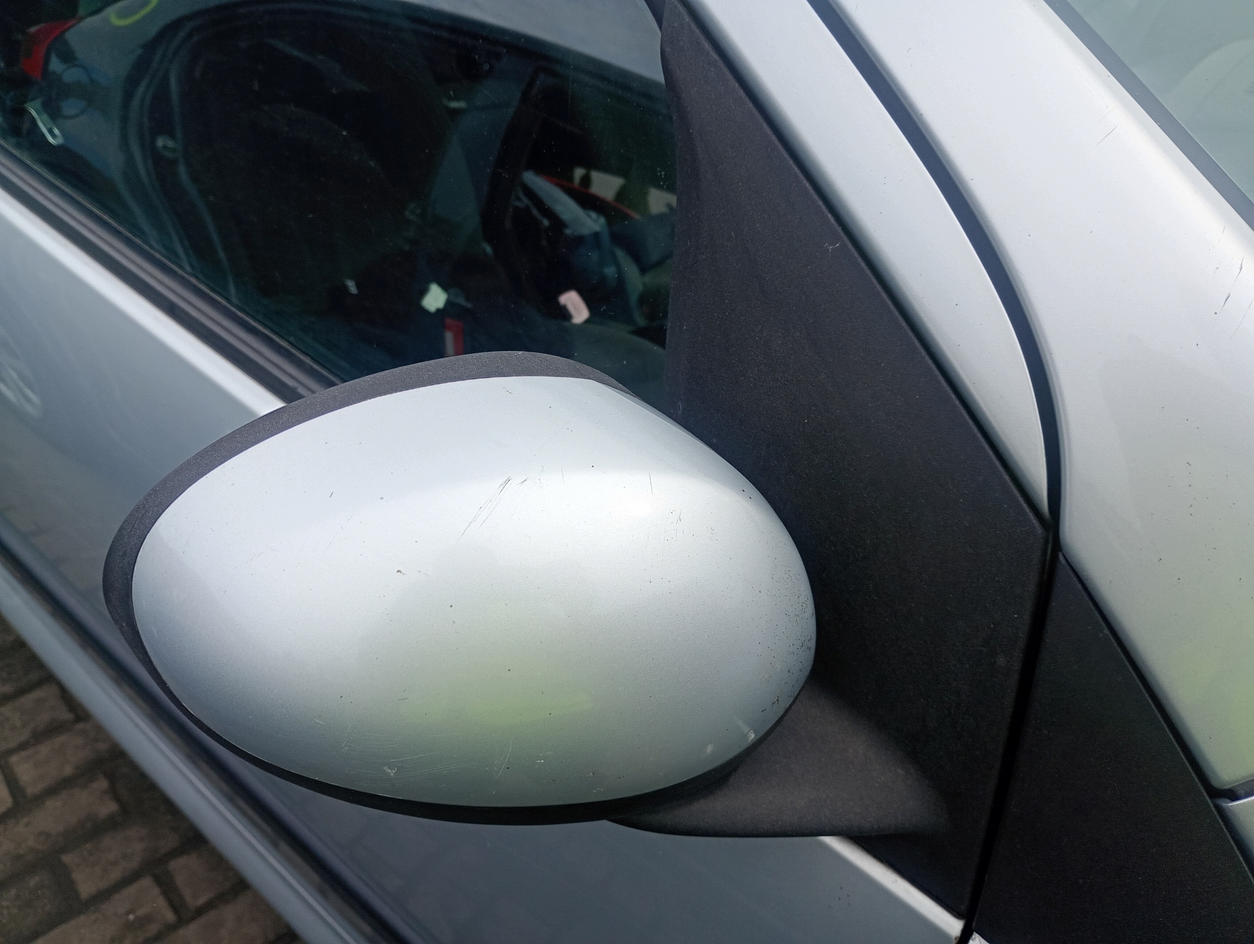 mirror right manually Citroen C1 05-14 kod lakieru KTB