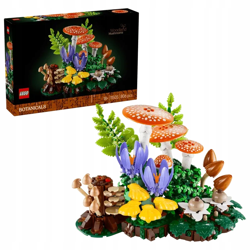 Lego Botanicals Lesní houby 11505