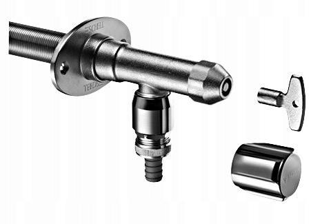 Vonkajší ventil Polar II Set 1/2" mrazuvzdorný, komfortný hlavica na kľúč