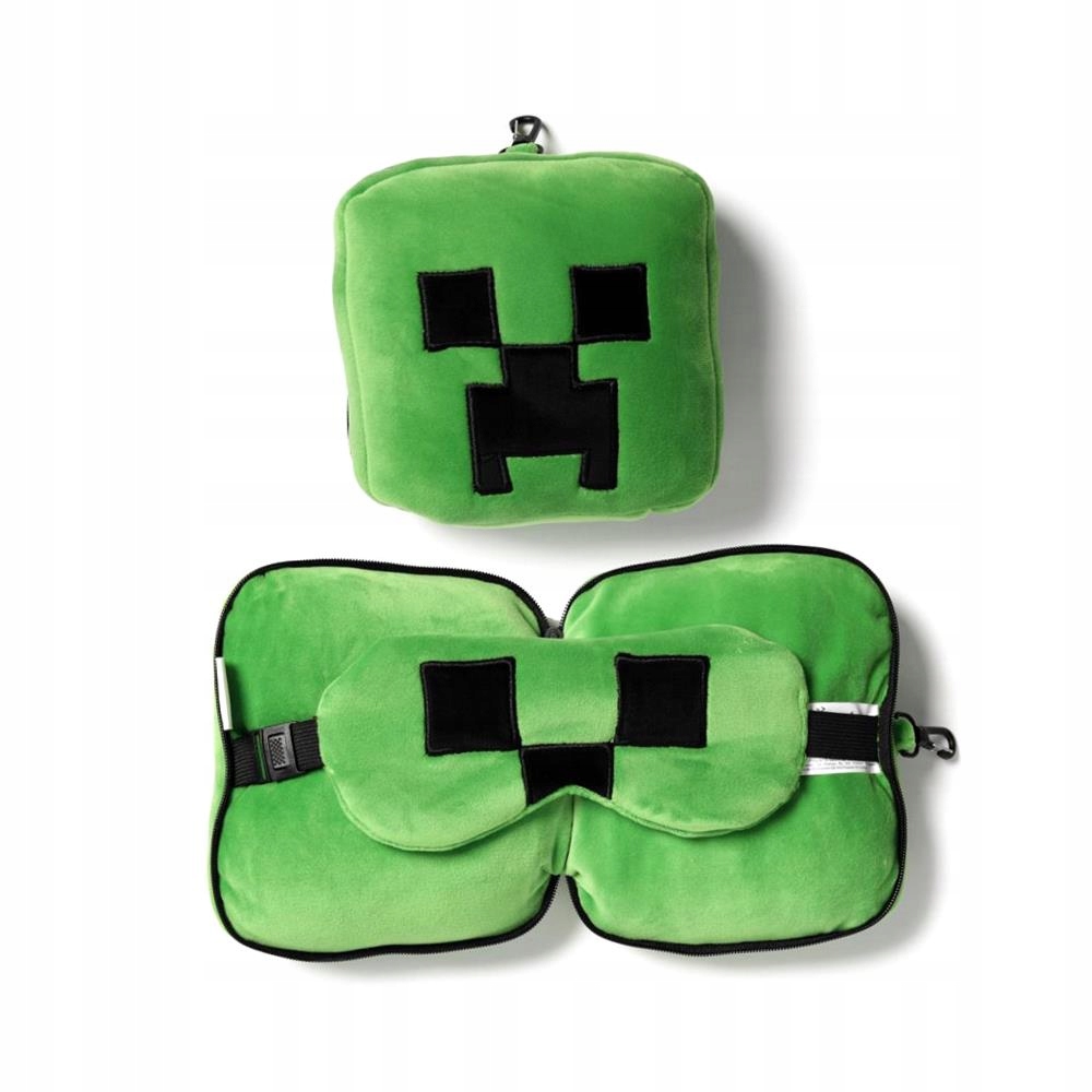 Poduszka Podróżna I Maska Na Oczy Minecraft