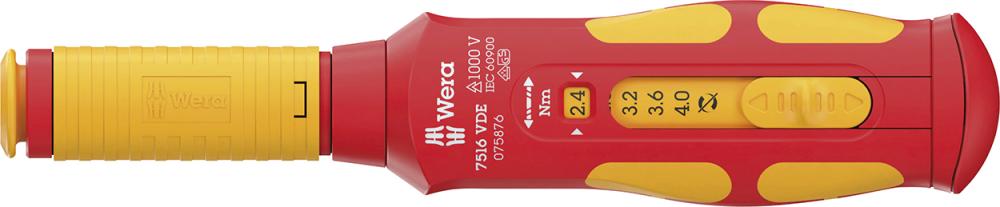Izolovaný momentový skrutkovač 2,4-4 Nm Safe-Torque Speed Vde Wera
