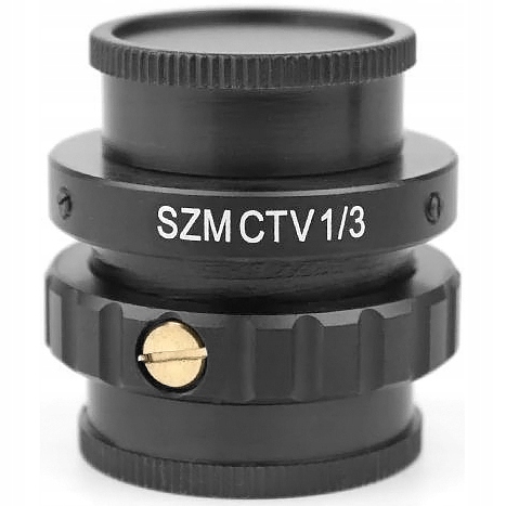 Adaptér C-mount Pro Optický Mikroskop Sz Ctv 1/3 3x