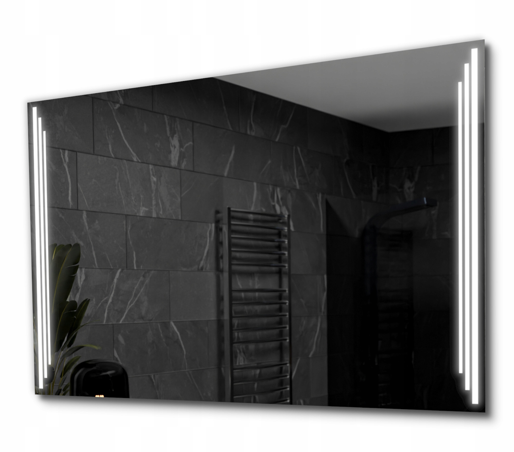 Zrcadlo do koupelny s Led osvětlením 200x80 Praha