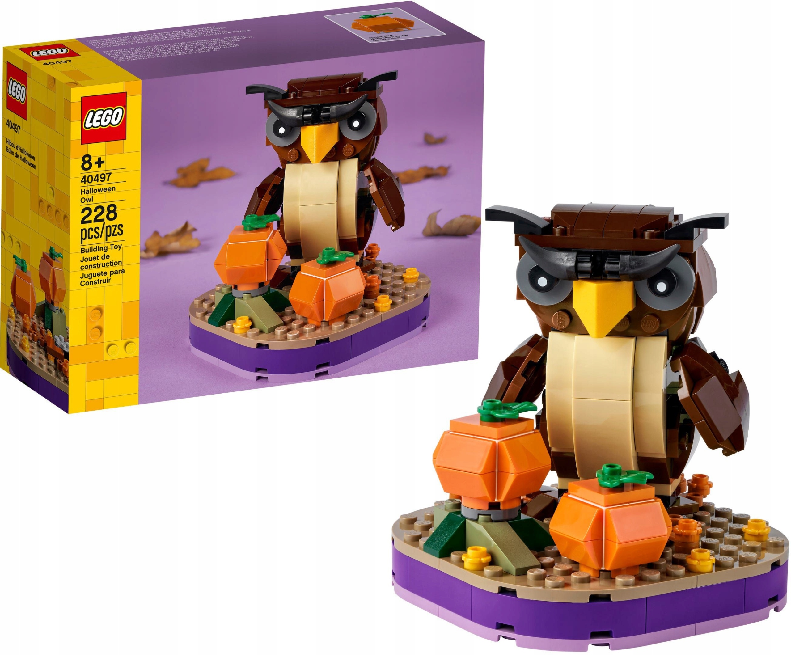 LEGO Classic 40497 Halloweenowa sowa - ceny - Allegro.pl