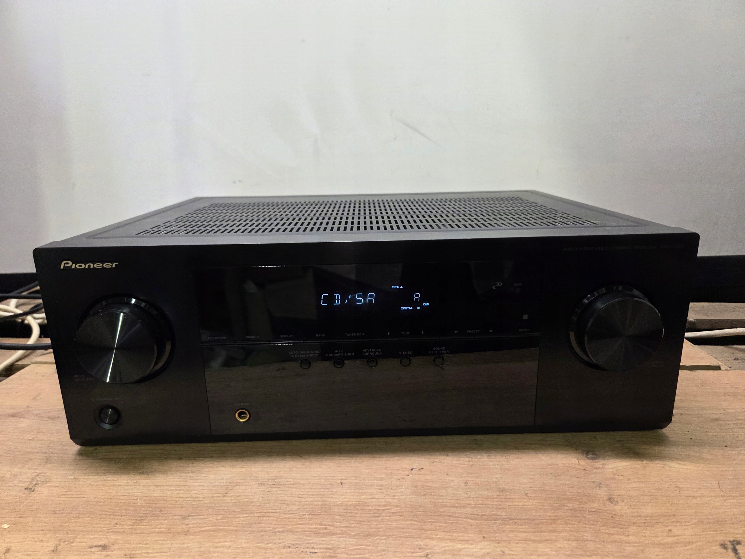 Ресивер Pioneer VSX-321 5.1 черный