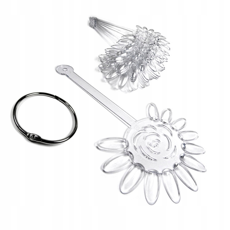 

Wzornik kwiatek 120 kolorów przezroczysty