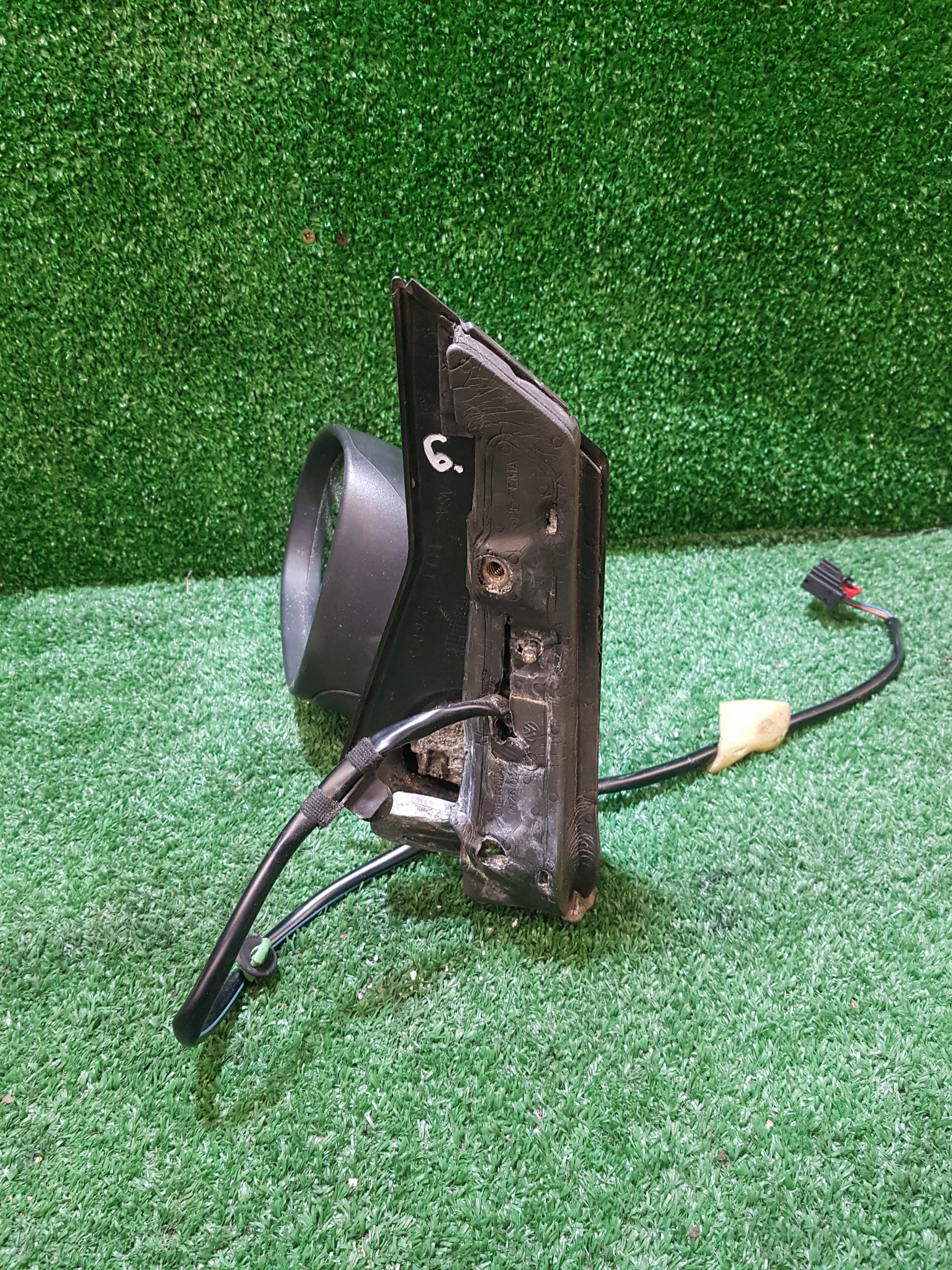 mirror left electrics VOLKSWAGEN GOLF 5 plus 6 PIN