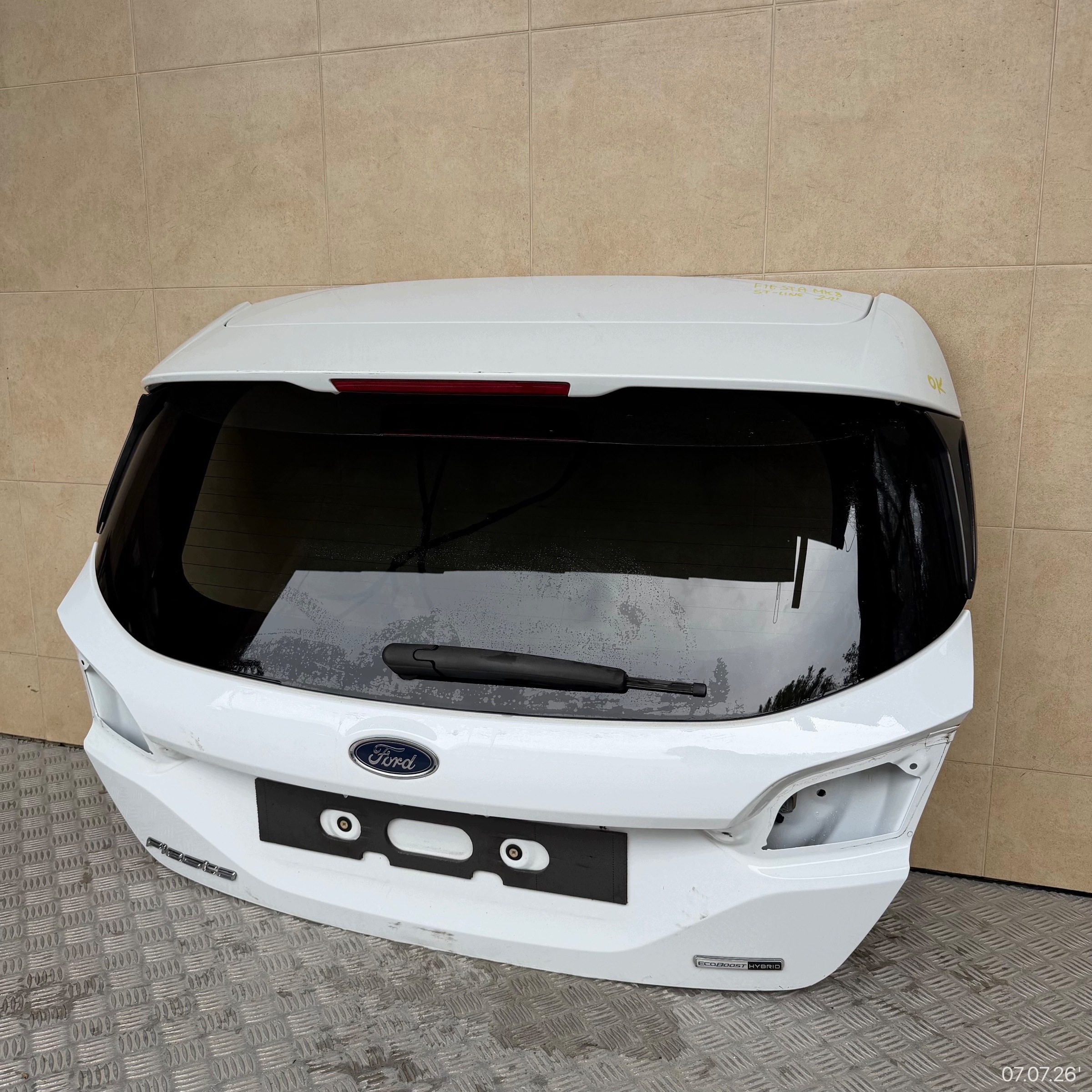 boot doors complete FORD FIESTA MK8 2021 ROK ST-LINE