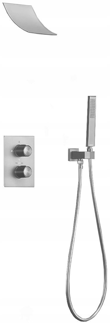 Mexen Salto podomietková sprchová súprava, chróm 7604-02-00